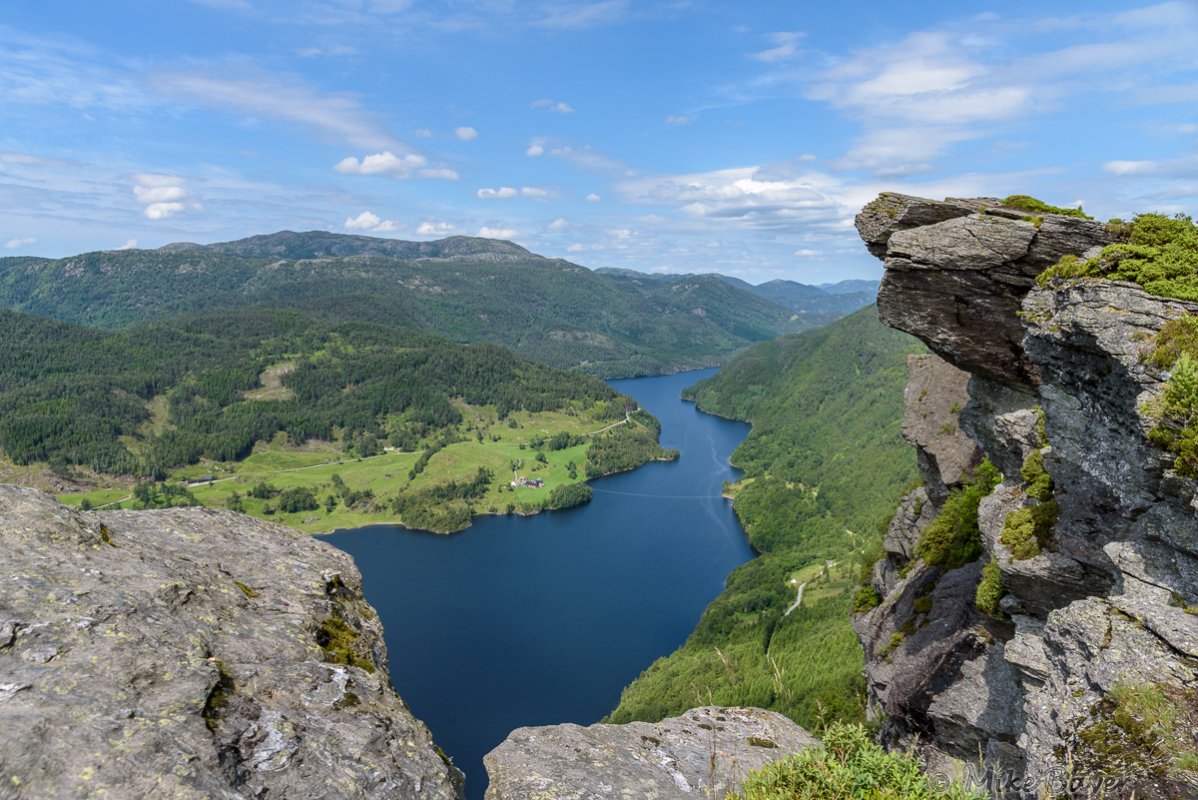 Himakånå über dem Lysevatnet