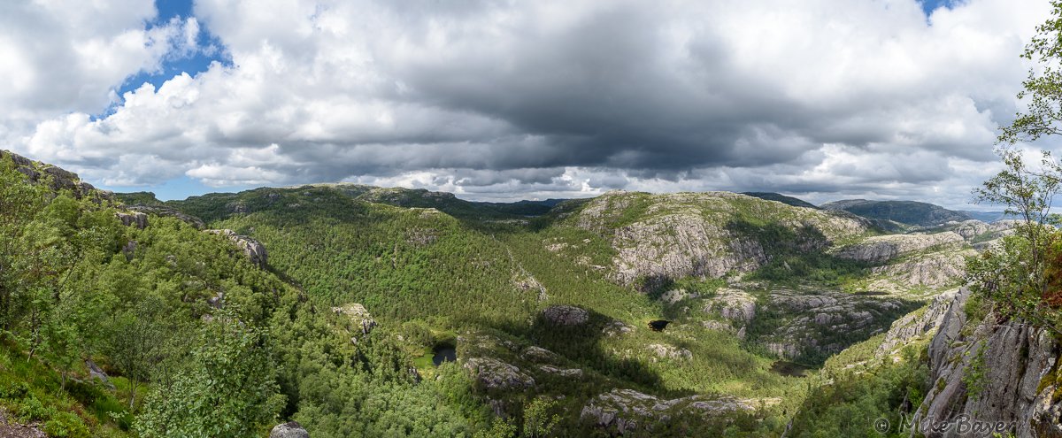 Blick in die Täler