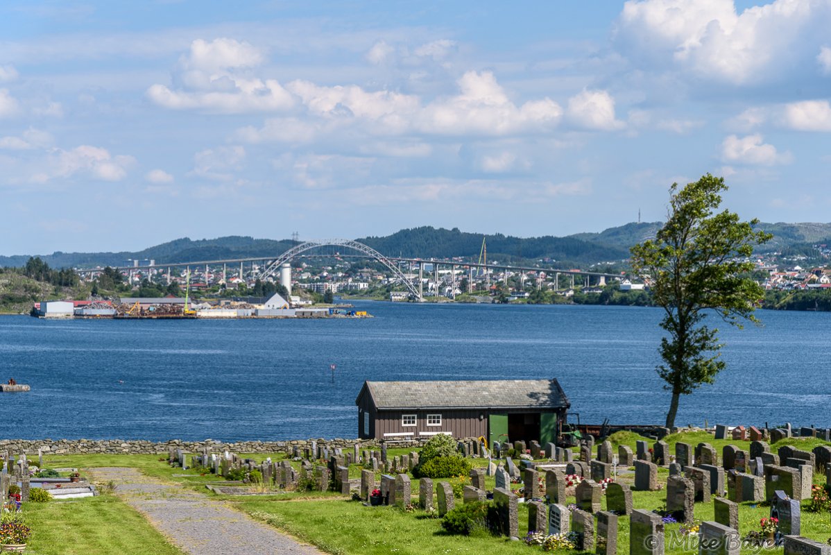 Huagesund mit Karmsund Brücke