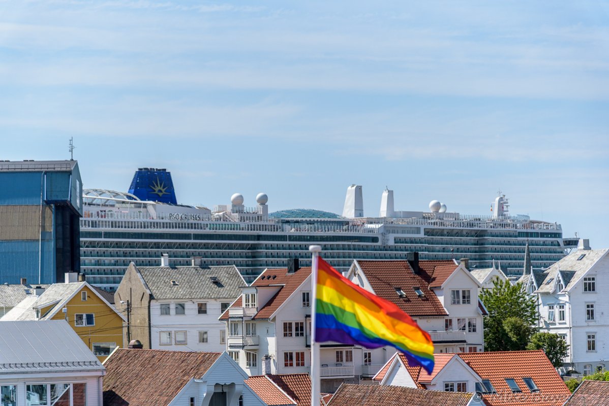 in Haugesund wohnen manche auf dem Schiff